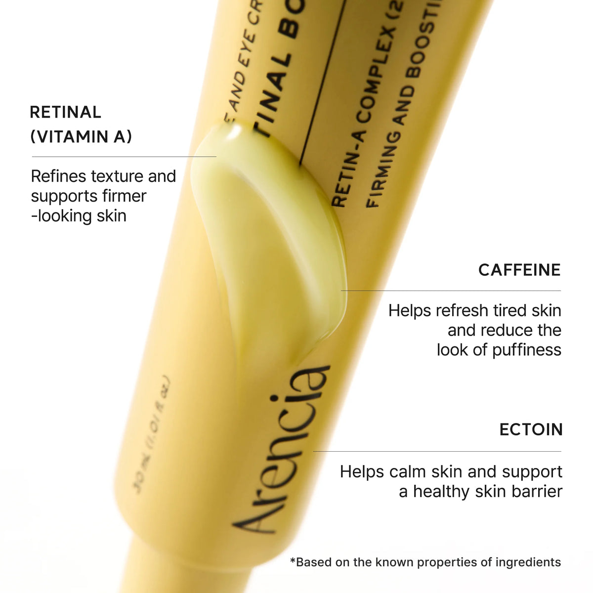 Arencia Retinal Booster Shot | Renovación y firmeza · 30 ml