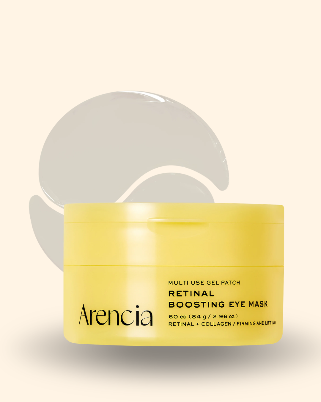 Arencia Retinal Boosting Eye Mask | Hidratación y firmeza · 60 parches
