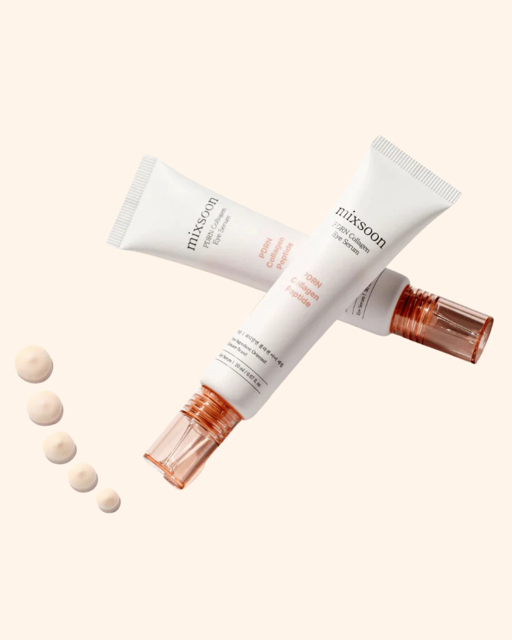 mixsoon PDRN Collagen Eye Serum para Hidratación y Confort del Contorno de Ojos