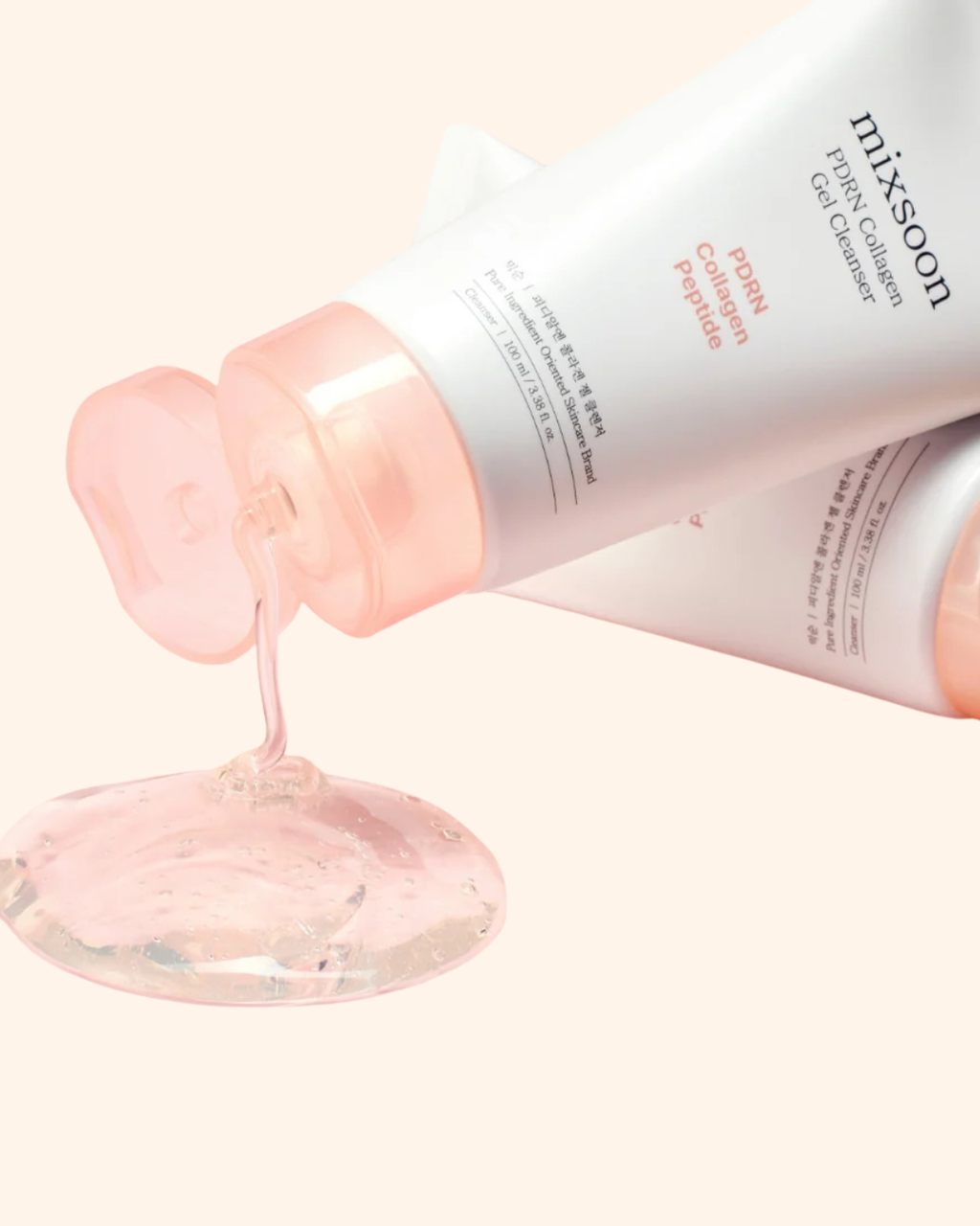 mixsoon PDRN Collagen Gel Cleanser para Limpieza Suave y Elasticidad