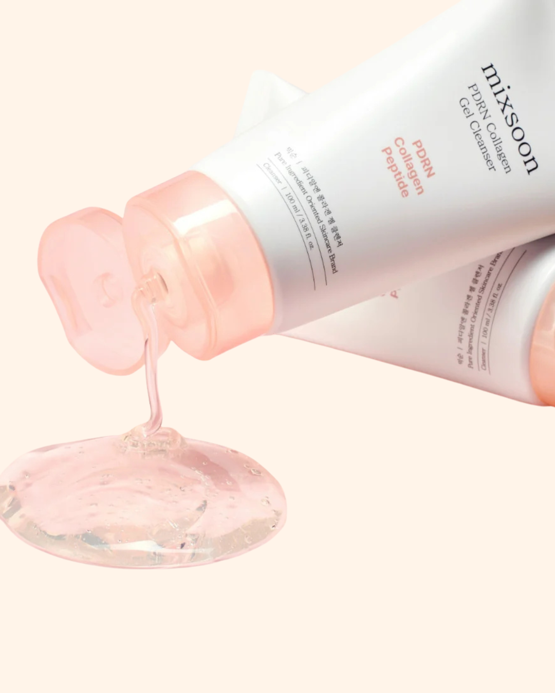 mixsoon PDRN Collagen Gel Cleanser para Limpieza Suave y Elasticidad
