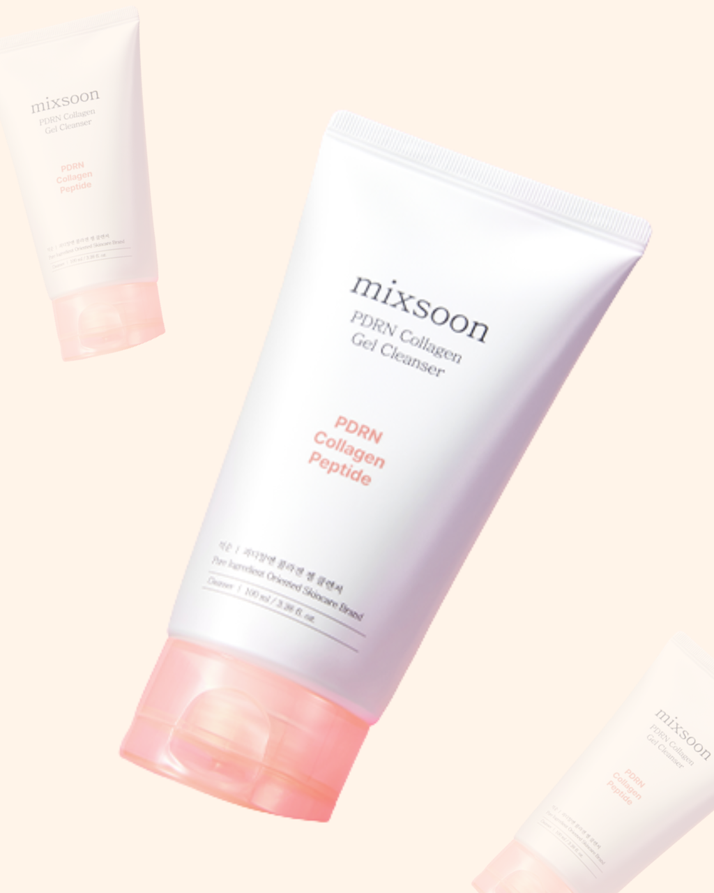 mixsoon PDRN Collagen Gel Cleanser para Limpieza Suave y Elasticidad