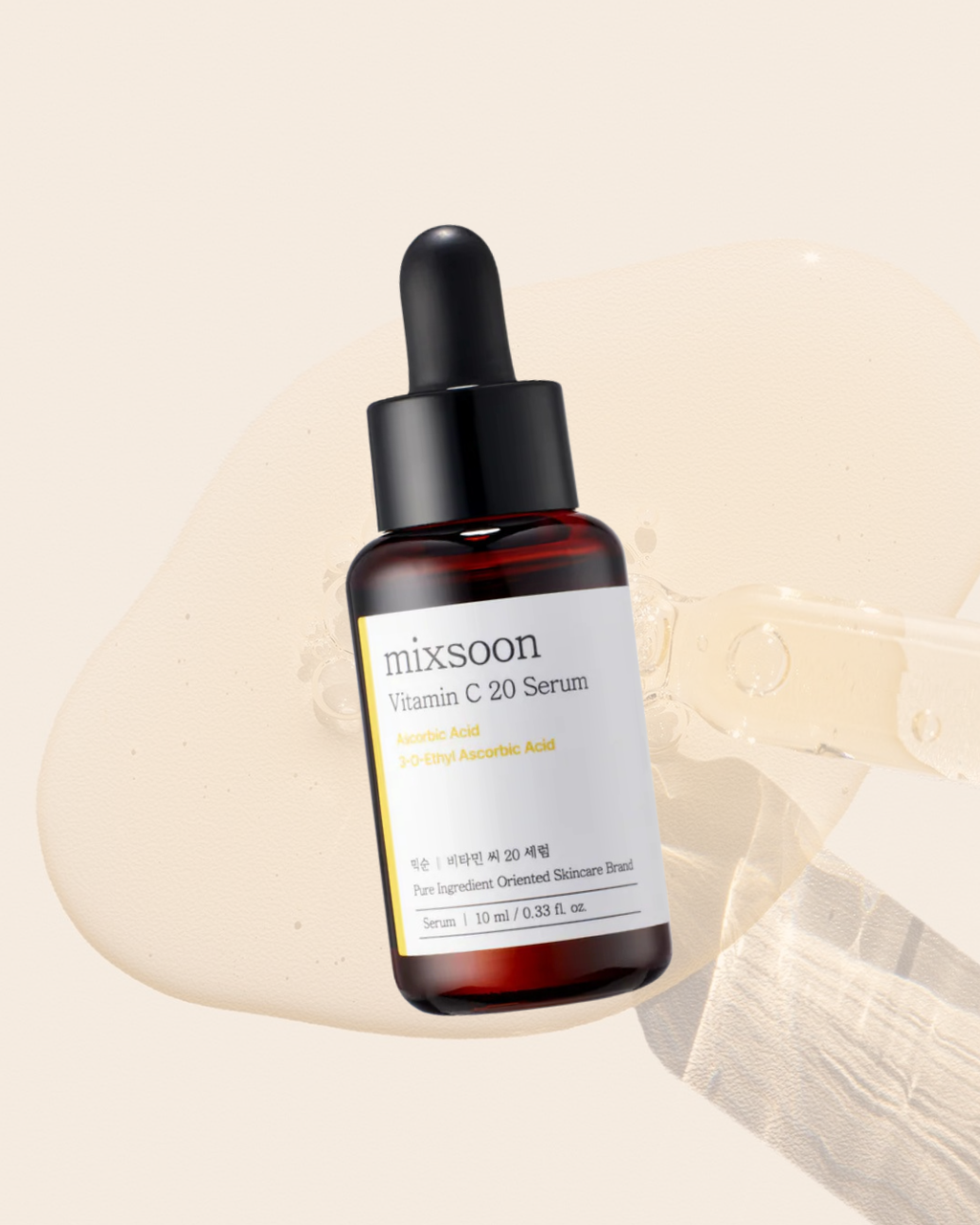 mixsoon Serum de Vitamina C 20 para Manchas y Luminosidad