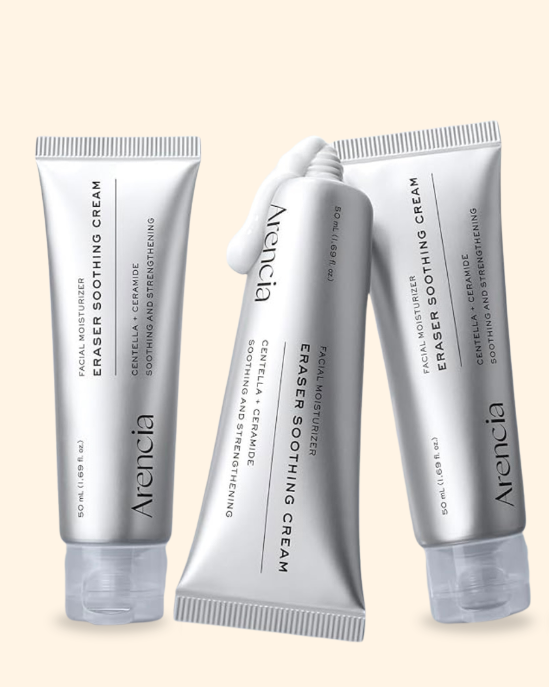Arencia Eraser Soothing Cream | Crema Coreana para Piel Sensible y Acneica