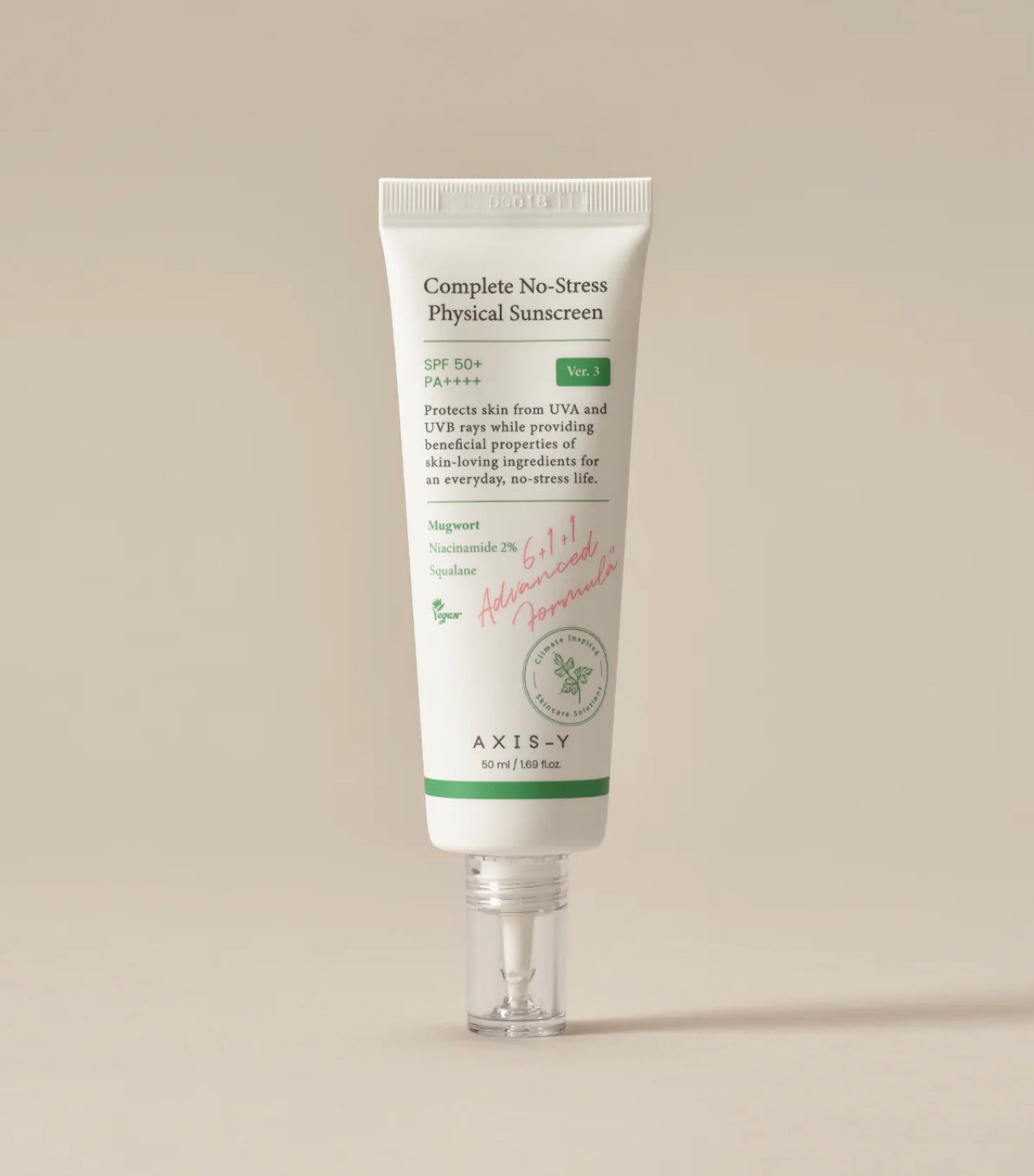 AXIS-Y Complete No-Stress Physical Sunscreen (50 ml)