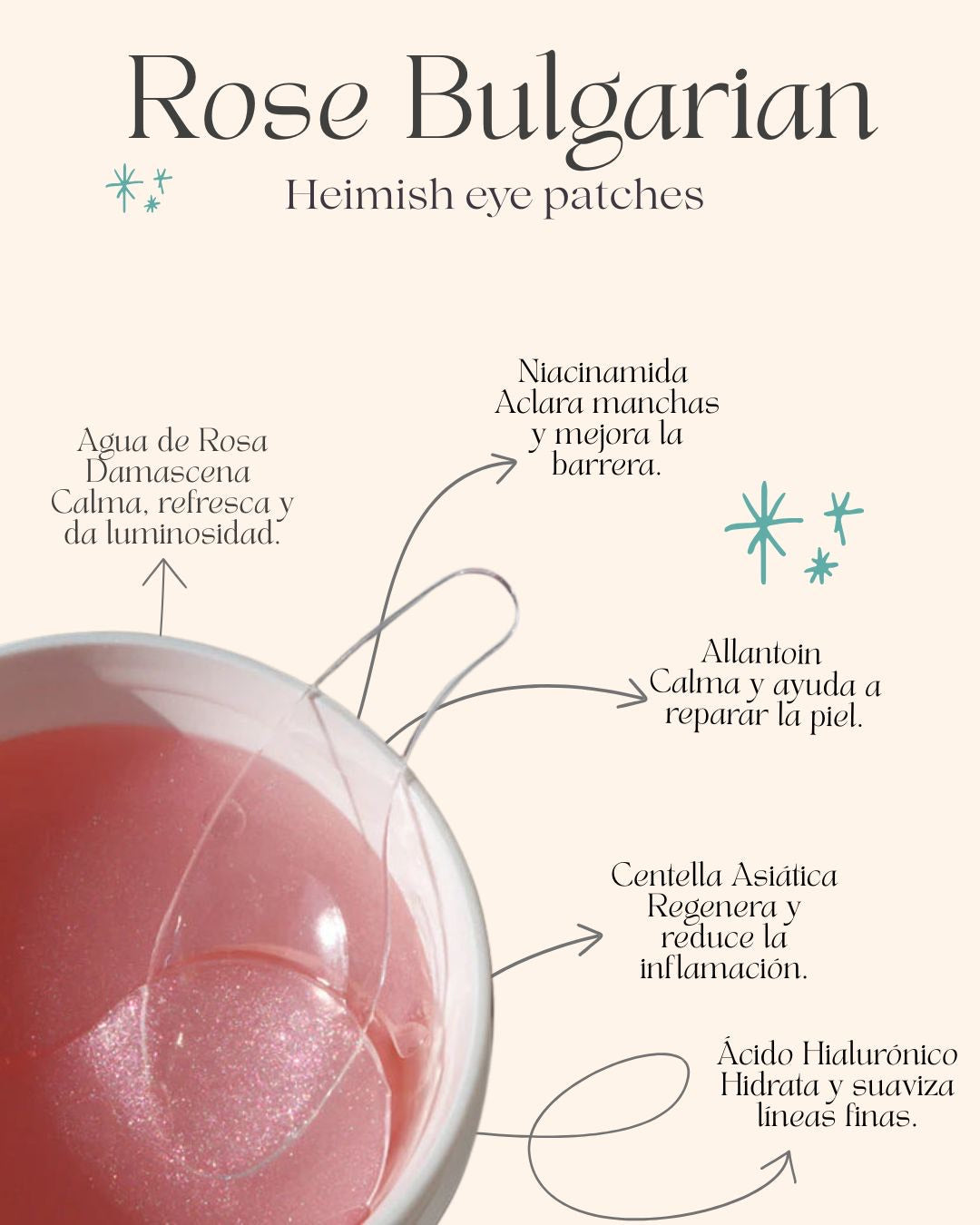 Heimish Bulgarian Rose Hydrogel Eye Patch
